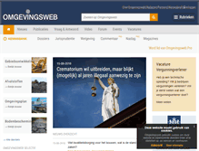 Tablet Screenshot of omgevingsweb.nl